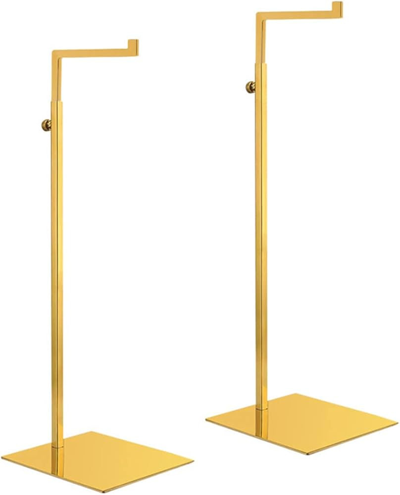 VIDAYA Purse Display Stand, Adjustable Stainless Steel Bag Stand Countertop Handbag Holder Retail Su | Amazon (US)