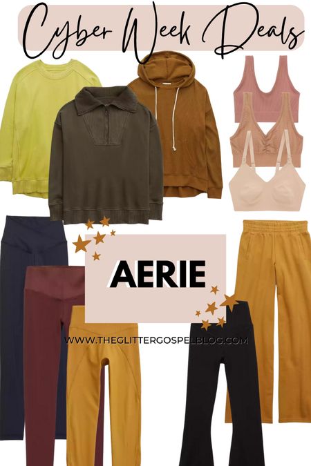 Aerie is 30% off the whole collection and 40% off sweatshirts and leggings. I’ve linked my faves. I always do a large in leggings. Their bras are also on sale. I’ve linked my three faves including their new nursing bra.



#LTKbump #LTKGiftGuide #LTKunder100