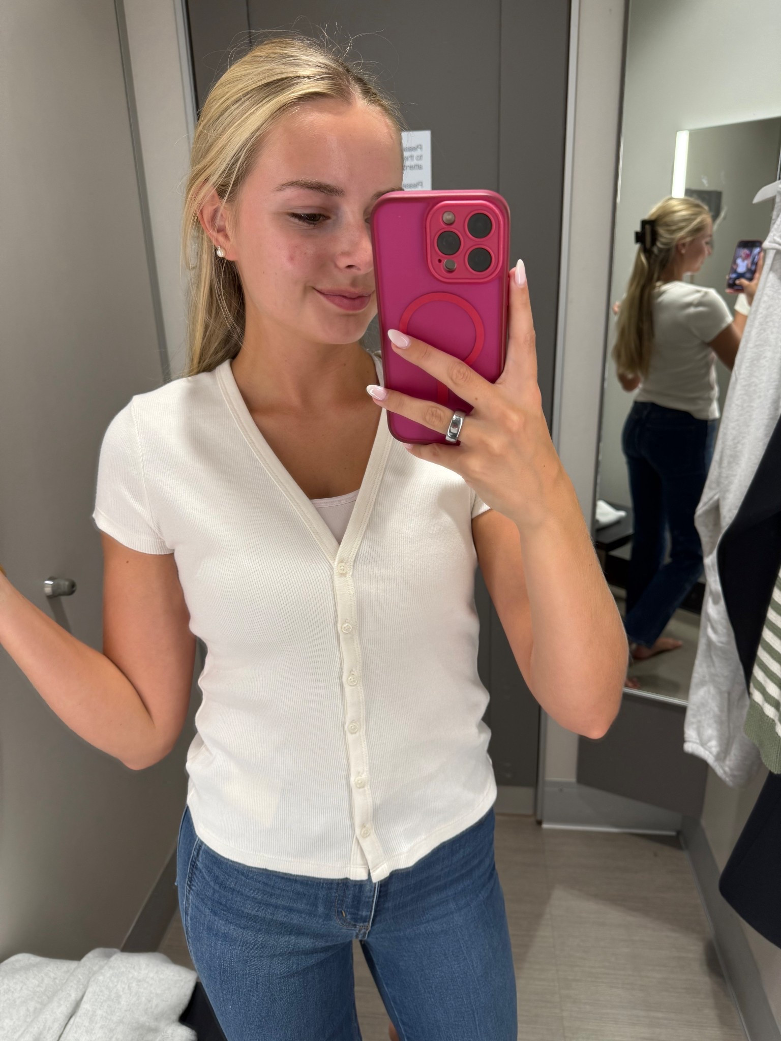 The slightest hint of fall weather and I’m officially on the lookout for my fall staples!! These target finds did not disappoint!  Wearing small top and size 2 jeans!! 🍁🍁

#LTKSeasonal #LTKFindsUnder50 #LTKStyleTip