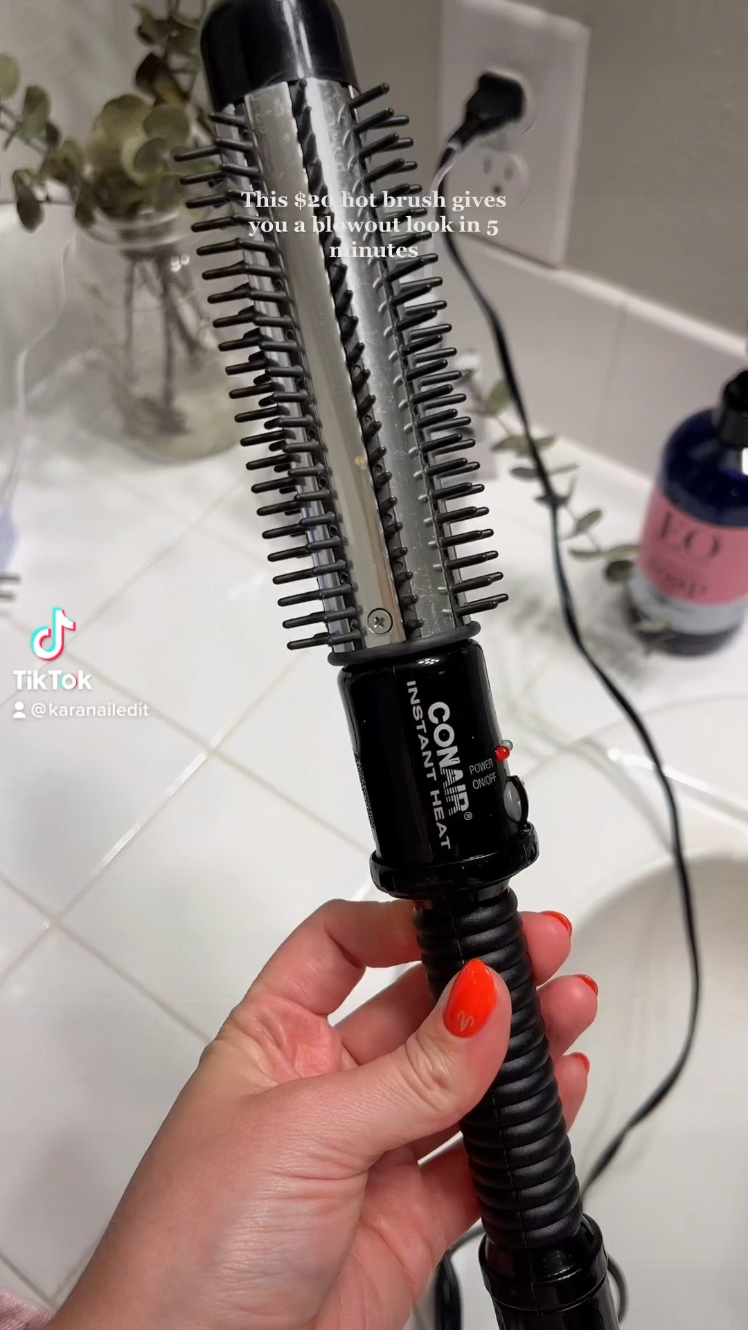 conair instant heat brush