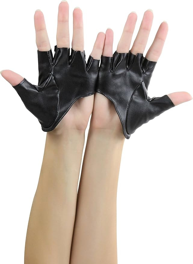 ToBeInStyle Women's Wet Look Gloves | Amazon (US)