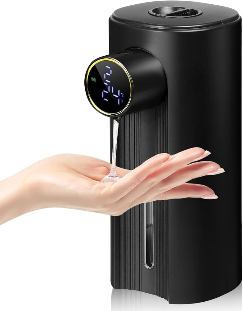 Automatic Soap Dispenser Touchless Auto Lotion Hands Free Liquid Plastic Dish Soap Dispenser Rech... | Amazon (US)