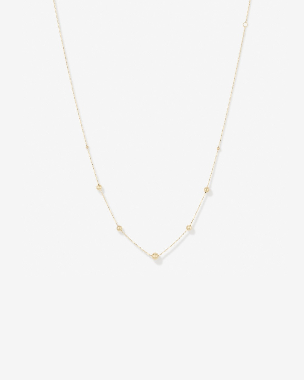 "Michael Hill - 45cm (18"") Bead Cable Chain in 10kt Yellow Gold - Jewellery (Yellow) 45cm (18"") Bead Cable Chain in 10kt Yellow Gold" | THE ICONIC (AU & NZ)