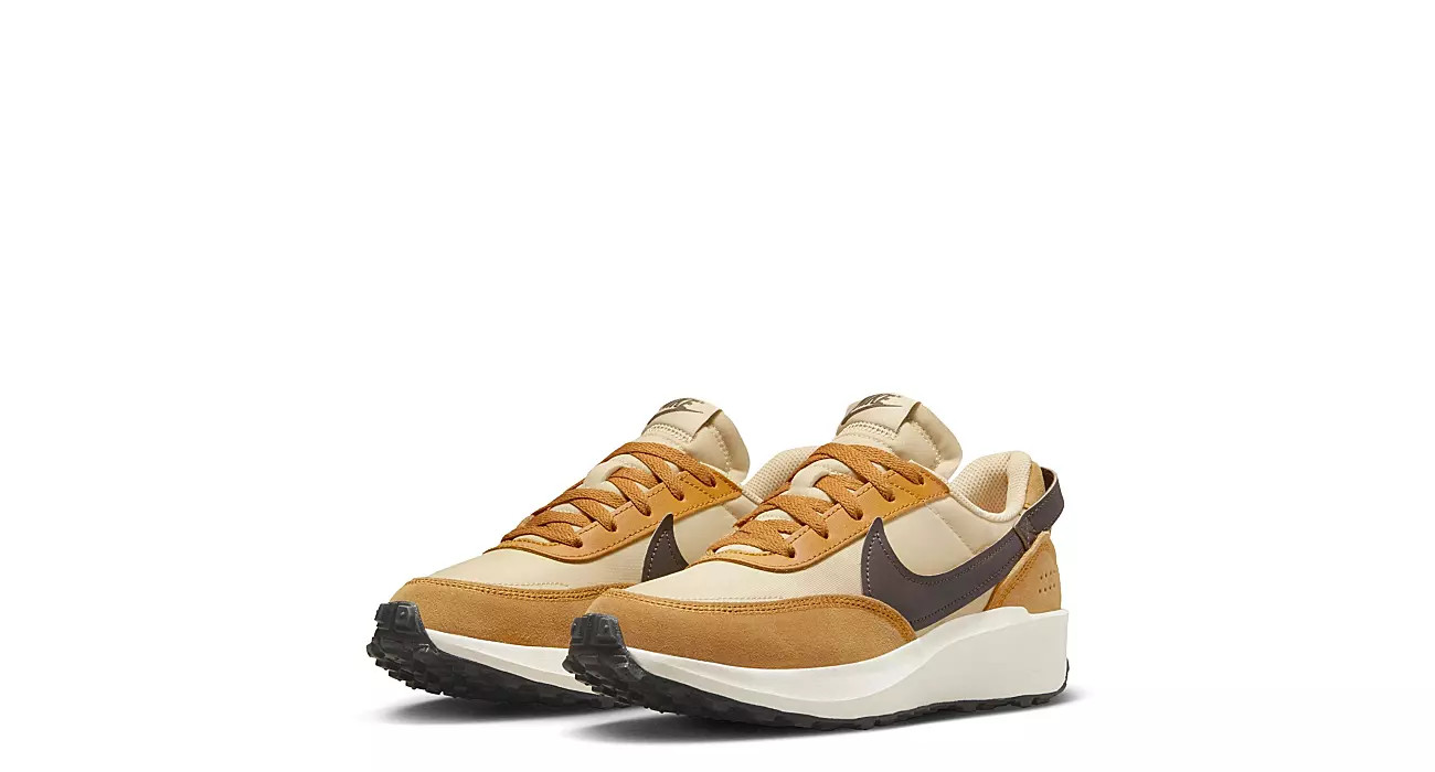 Nike Womens Waffle Debut Sneaker - Brown | Rack Room Shoes