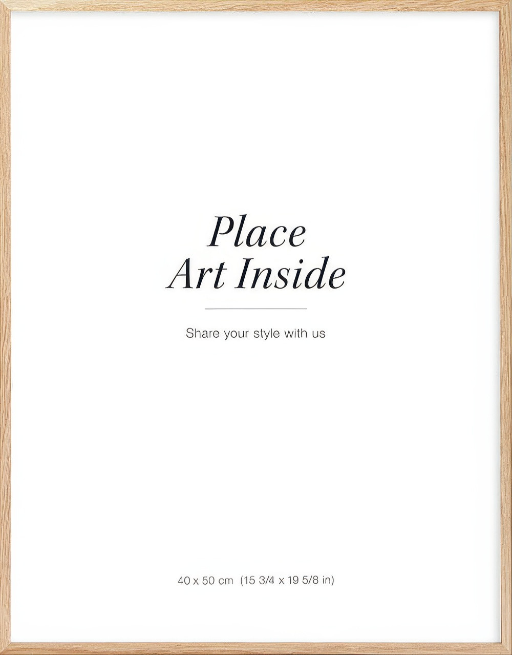 Oak Picture Frame, 16" X 20" In | Desenio