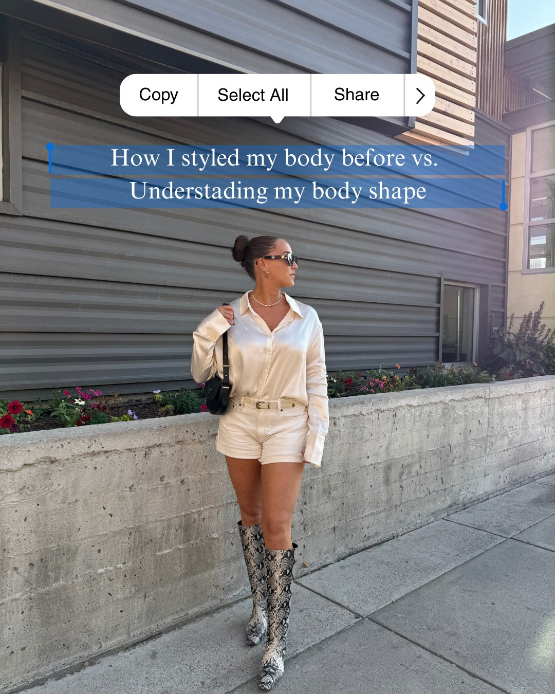 For the longest time I thought something was “off” with my outfits — turns out, I just wasn’t dressing for my body shape.

I’m an inverted triangle, which means my shoulders carry more visual weight than my hips. Once I stopped adding volume to my upper body and started balancing it out instead, everything clicked 💡 

This is why:
• clean, open necklines work better
• defined waists matter more than loose volume
• wider-leg bottoms actually create balance

Nothing to hide — just strategy.

Save this if you’re learning how to dress with intention, not guesswork.
.
.
#invertedtrianglebodyshape #styletip #bodyshape #stylingtips

#LTKootd #LTKgrwm #LTKselfcare