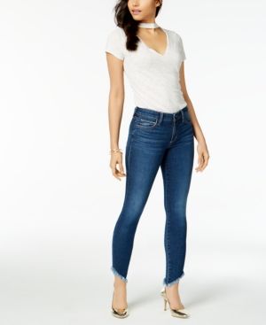 Joe's Jeans Asymmetrical Raw-Hem Jeans | Macys (US)