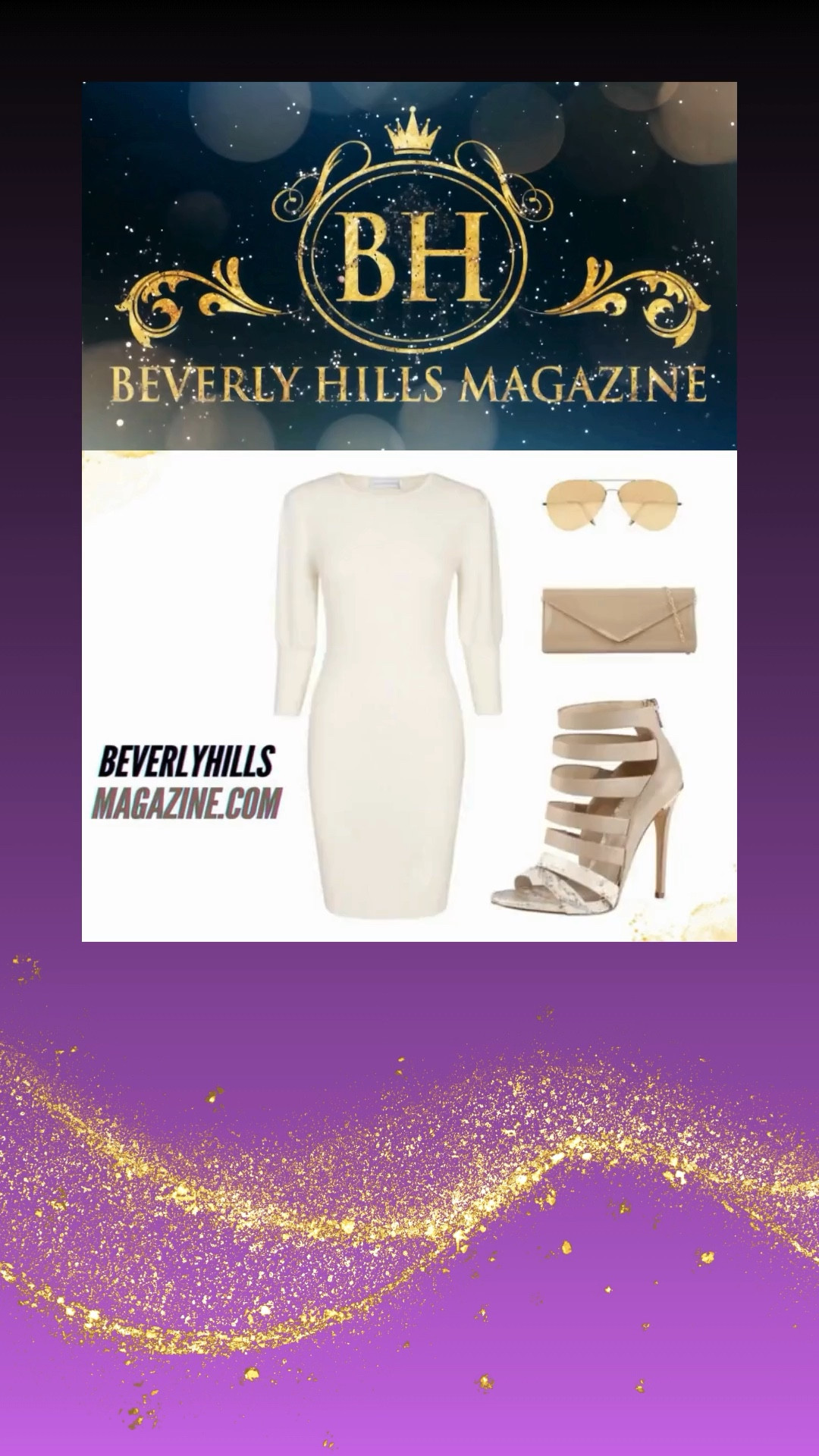 ✨ NATURAL ELEGANT STYLE ✨

Embrace the beauty of effortless sophistication with this naturally elegant look. Soft neutral tones, a flattering ivory midi dress, and refined accessories come together to create a style that feels both calming and powerfully chic. Minimal yet striking, this timeless ensemble transitions seamlessly from daytime luncheons to elevated evening moments.

✨ SHOP THE LOOK ✨

Comment SHOP THE LOOK for a shoppable link in your DMs or LINK IN BIO!

https://www.beverlyhillsmagazine.com/shop

#ElegantStyle #NeutralFashion #TimelessStyle 

#LTKootd