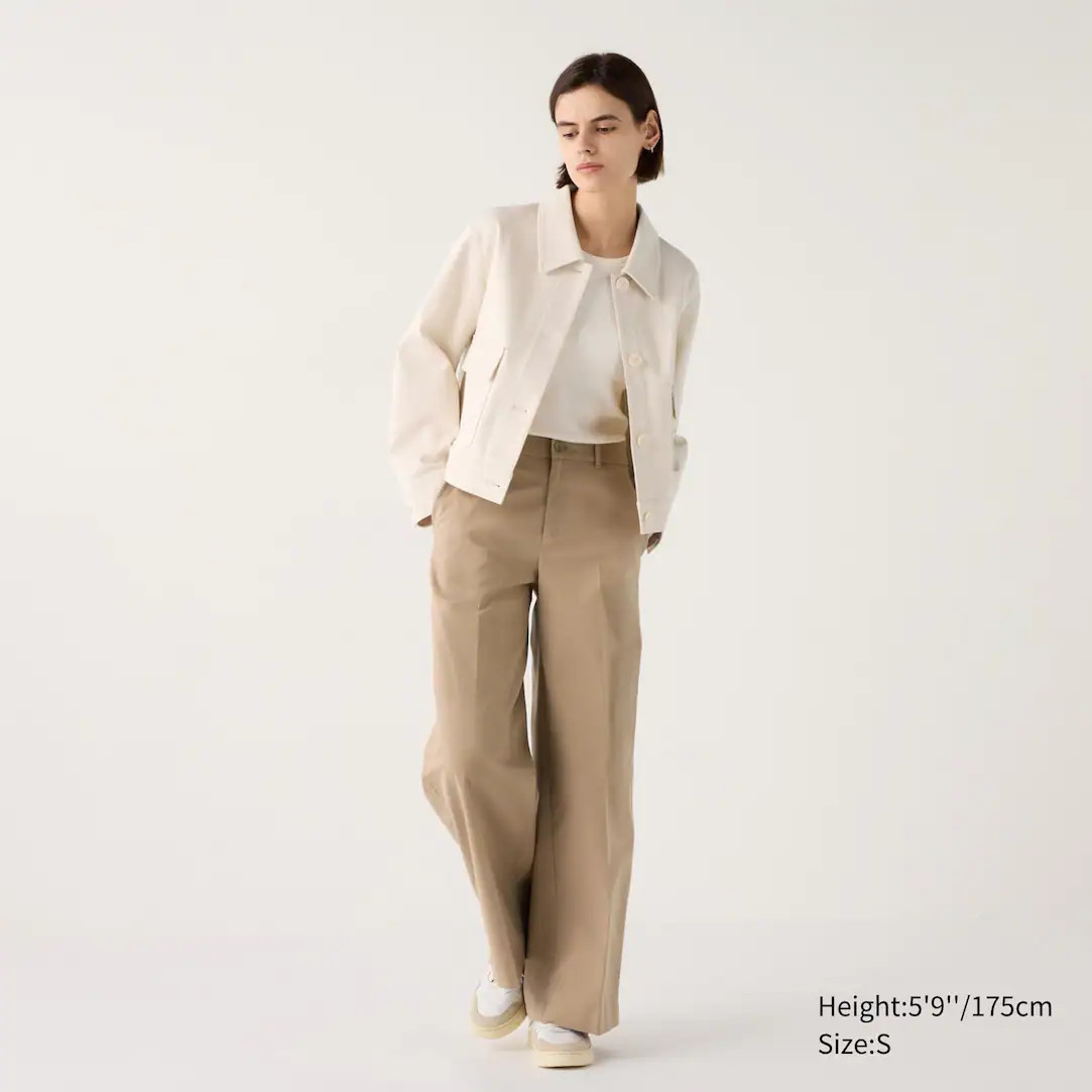 PANTALON CHINO LARGE (LONG) | Uniqlo FR