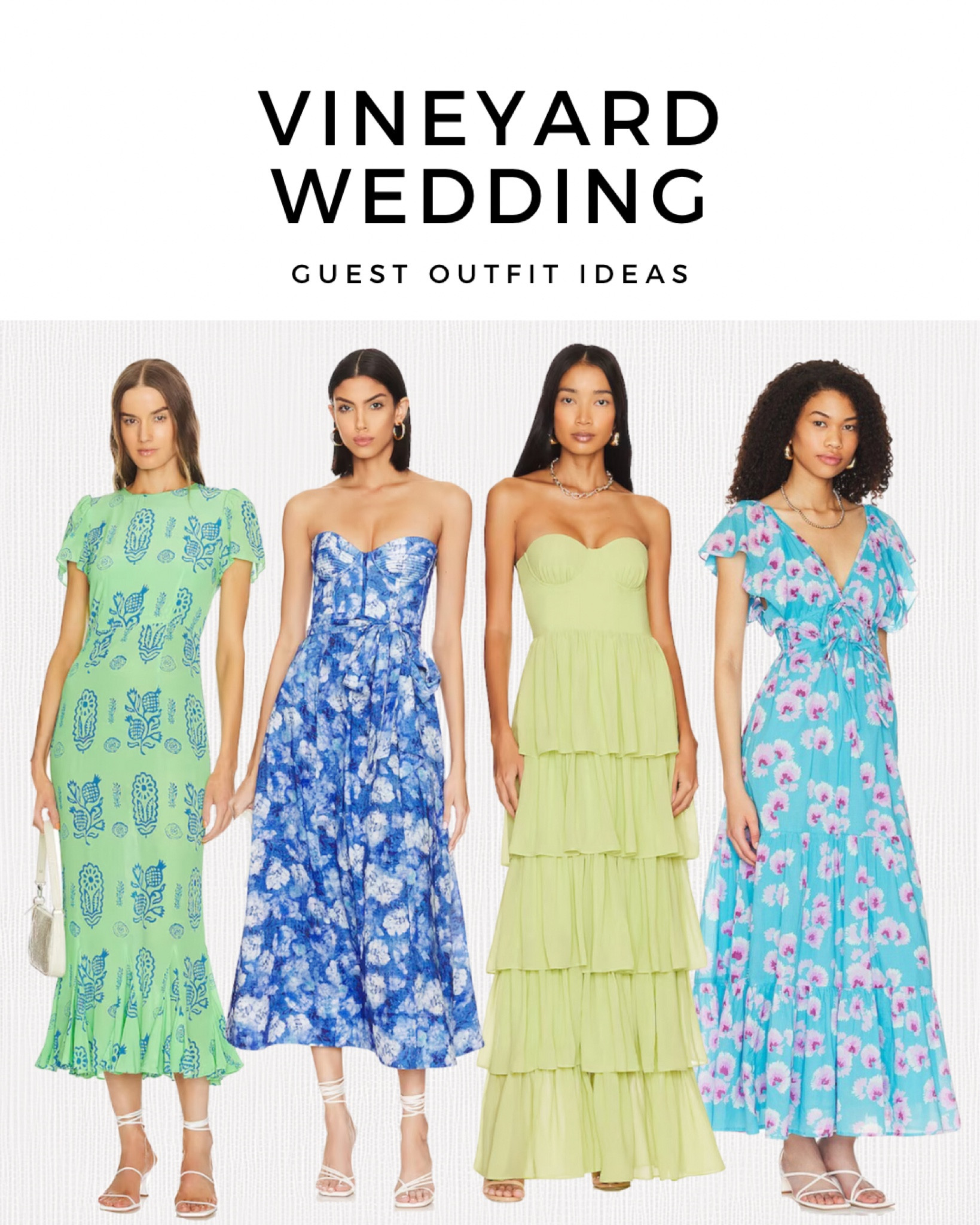 Blue and green wedding guest dresses for a spring or summer wine country wedding 🩵


#LTKparties #LTKtravel #LTKwedding