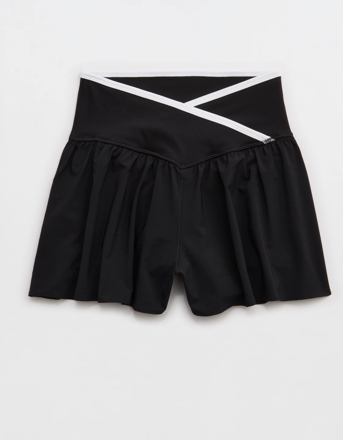 OFFLINE By Aerie Real Me Tipped Crossover Flowy Short | Aerie