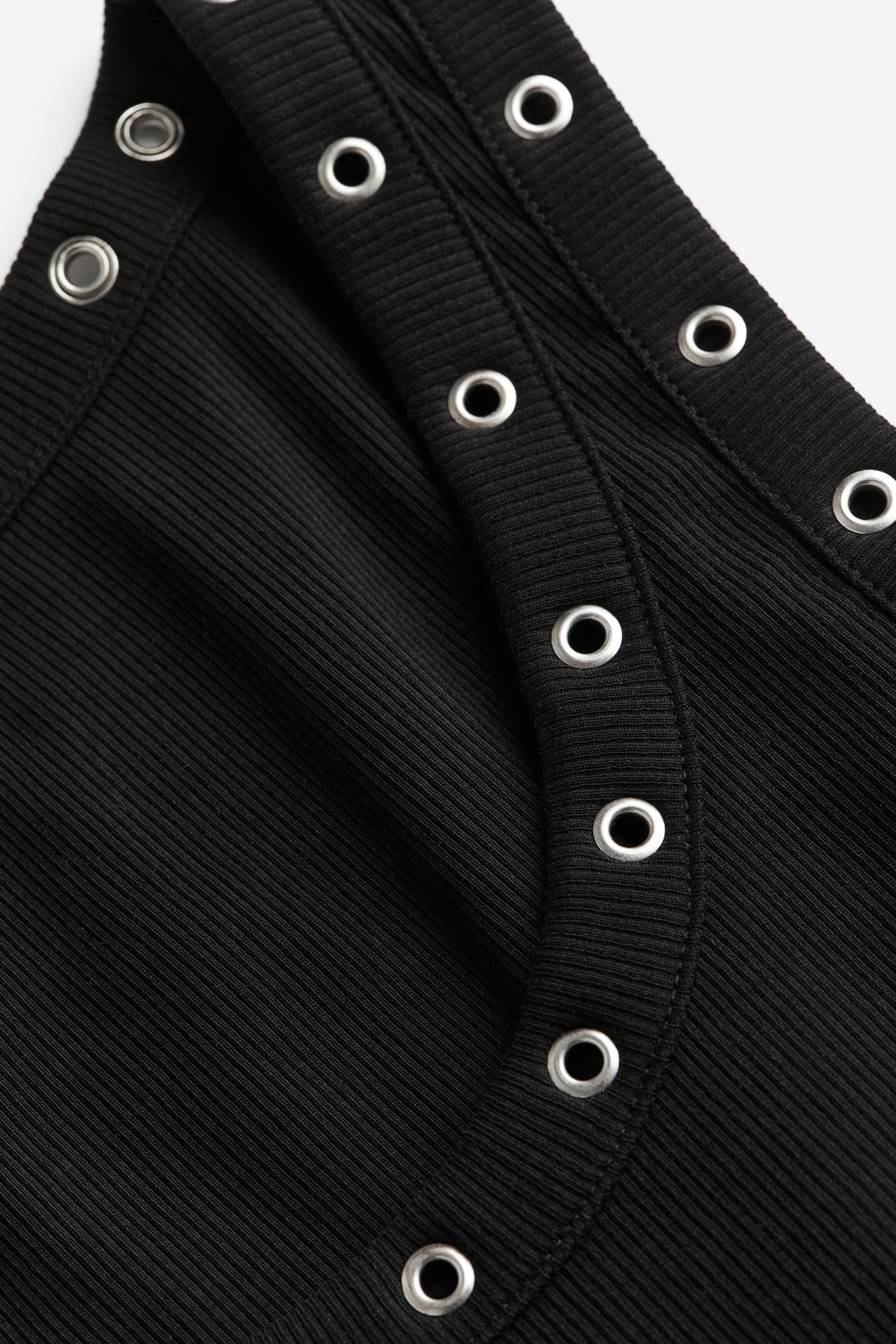 Eyelet-detail vest top | H&M (UK, MY, IN, SG, PH, TW, HK)