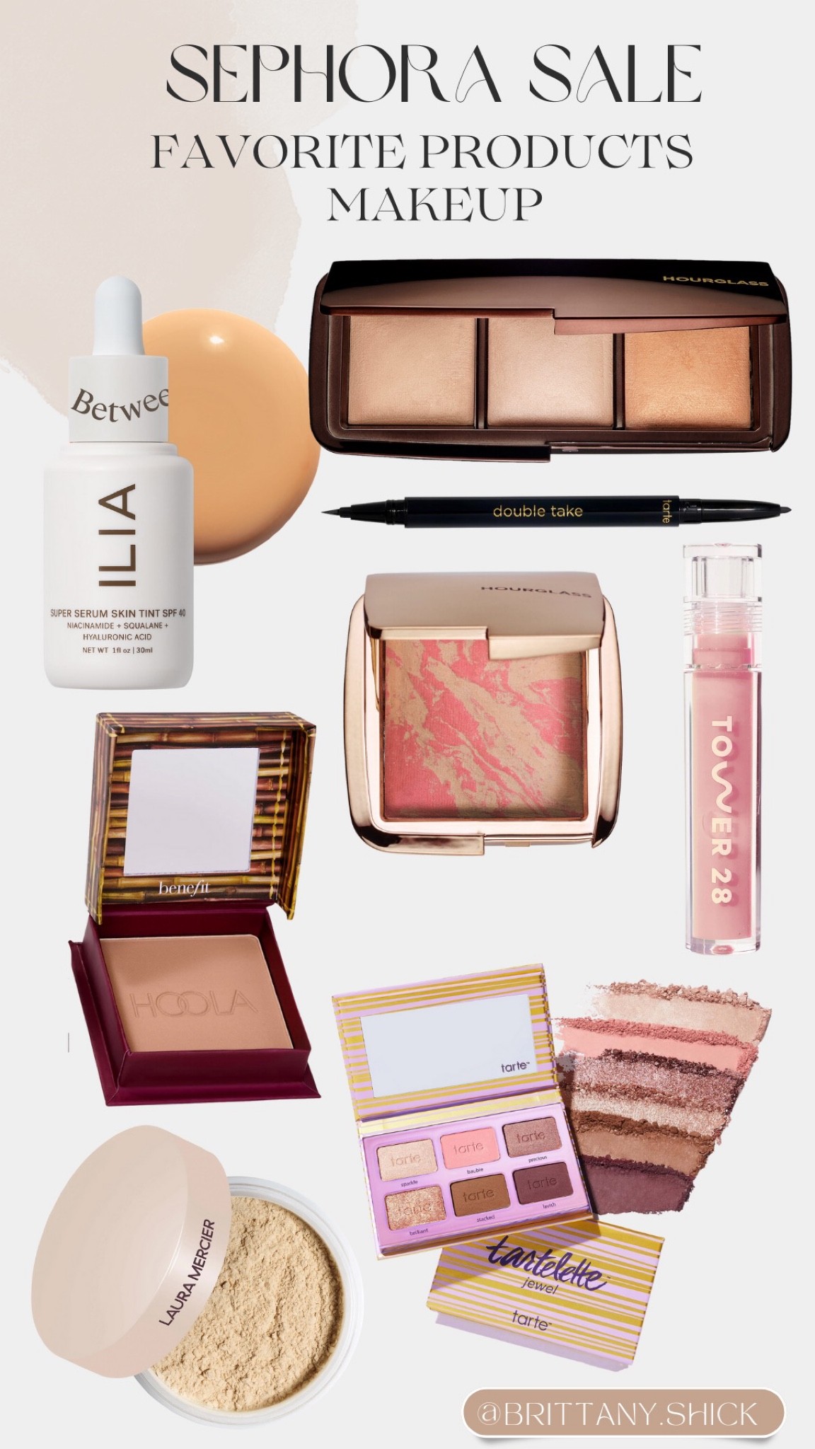 Sephora Sale ends 11/7 - Up to 20% ott code SAVINGS - Makeup Favorites | SPF Skin Tint Ilia - Hourglass Highlighter Blush | Tarte Hoola Bronzer Eyeshadow Palette | Tower 28 Lip Gloss Pink Non-stick 

#LTKunder50 #LTKbeauty #LTKsalealert
