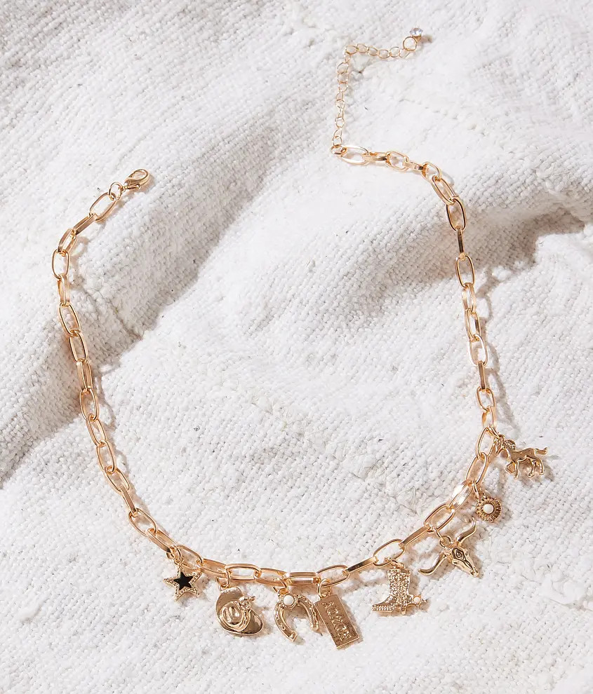 Western Charm Necklace | Buckle