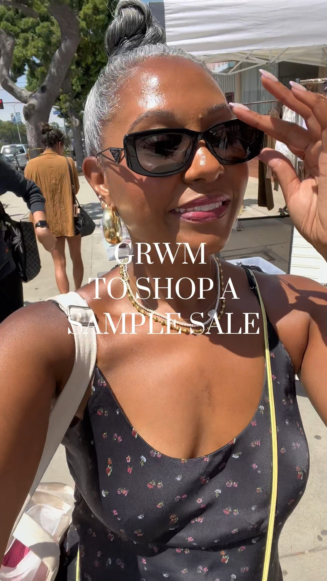 GRWM to Shop a Sample Sale! 
Shades below: 
Foundation shade 5W
Concealer shades: Maple and Flax
Blush shade: After Hours
Lip shade: nocturnal 

#LTKbeauty