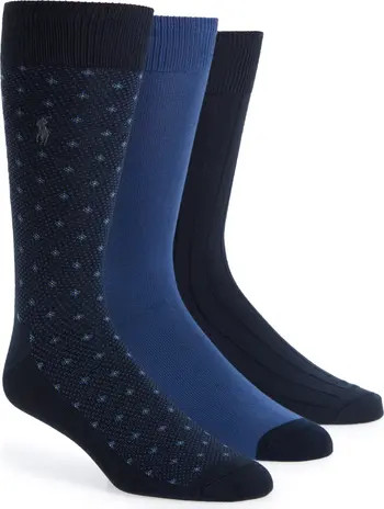 Assorted 3-Pack Supersoft Dress Socks | Nordstrom