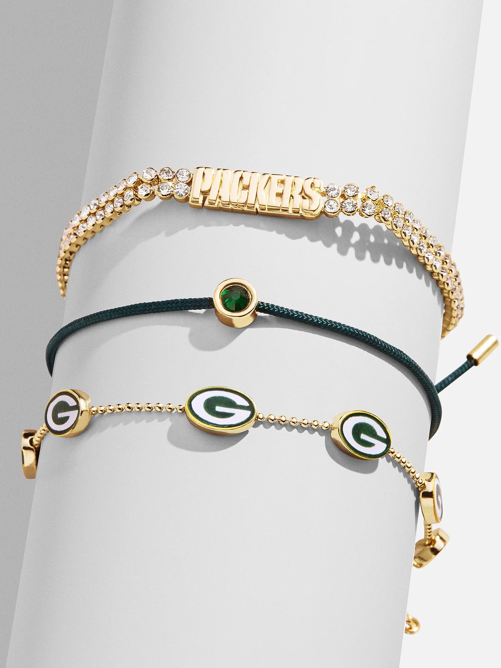 NFL Bracelet Set - Green Bay Packers | BaubleBar (US)