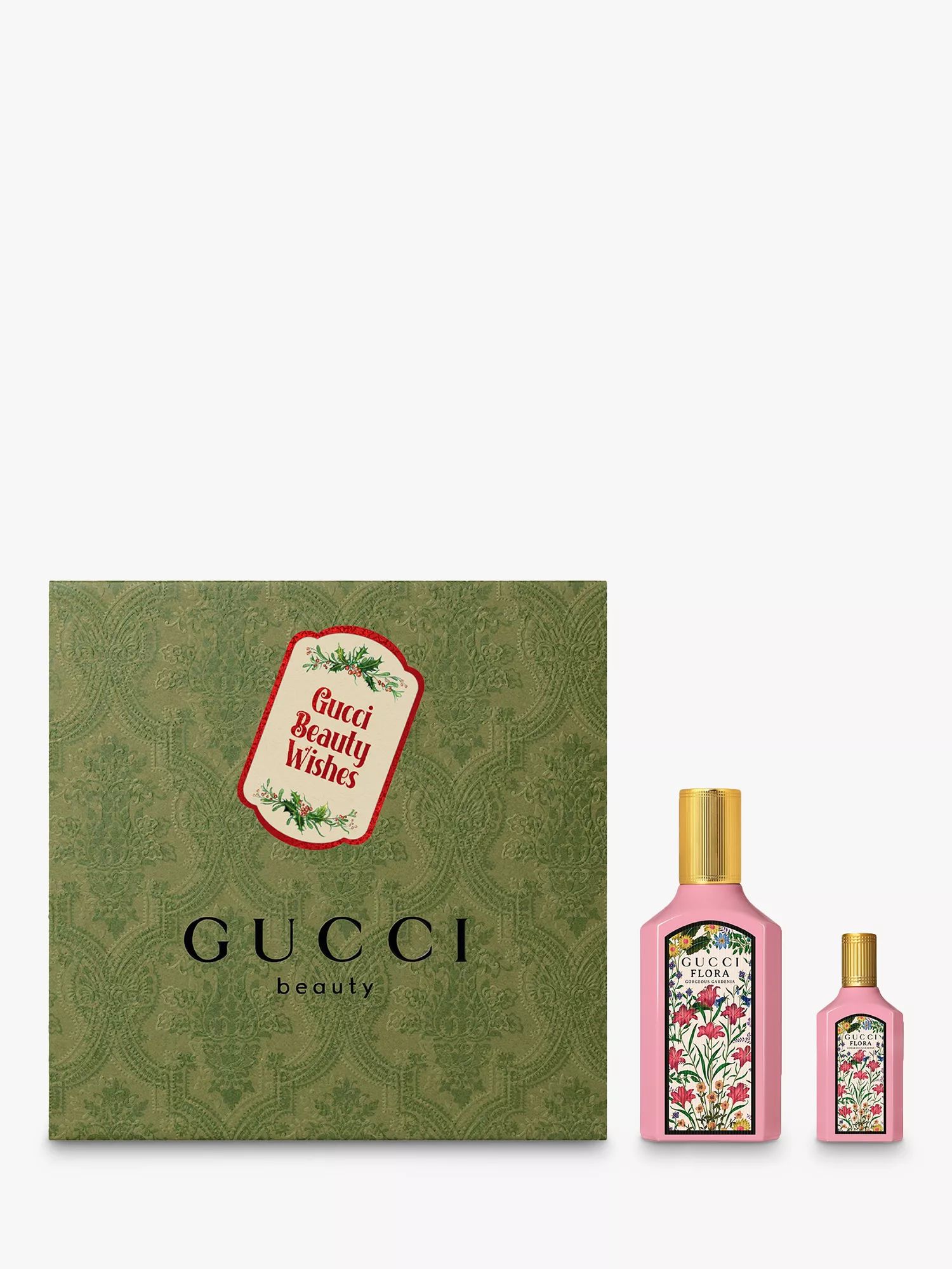 Gucci Flora Gorgeous Gardenia Eau de Parfum, 50ml Fragrance Gift Set | John Lewis (UK)