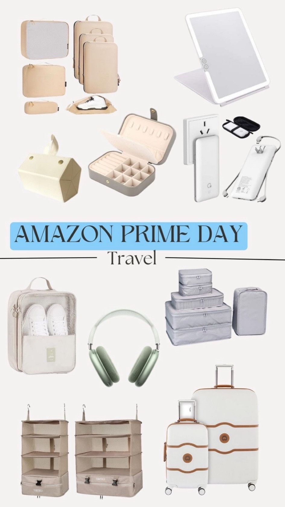 Amazon prime day travel 

Apple headphones 
Luggage 
Travel essentials 
Prime deals 
Amazon deals 

#LTKFindsUnder100 #LTKSaleAlert #LTKTravel