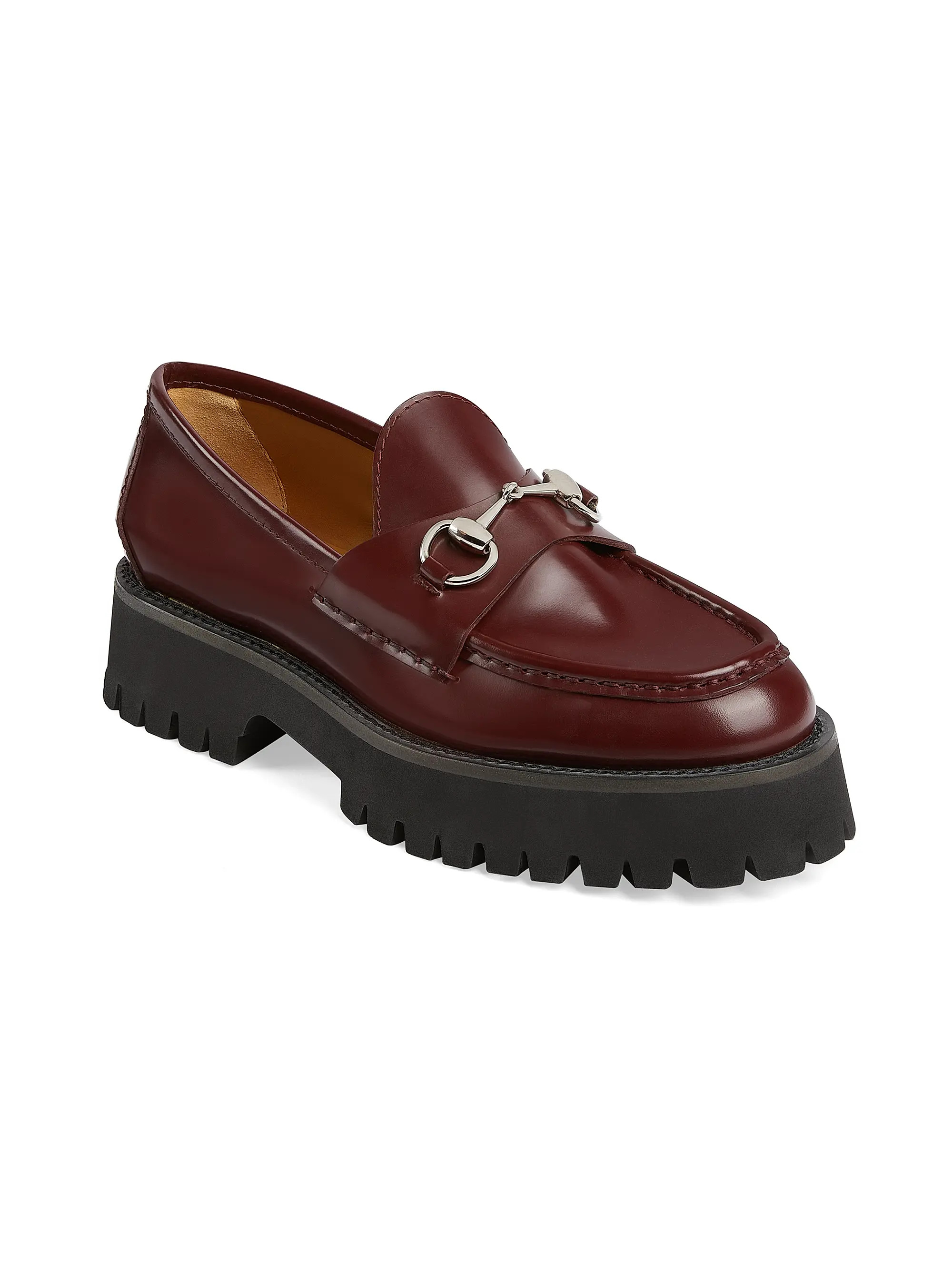 Sylke Leather Creeper-Style Loafers | Saks Fifth Avenue