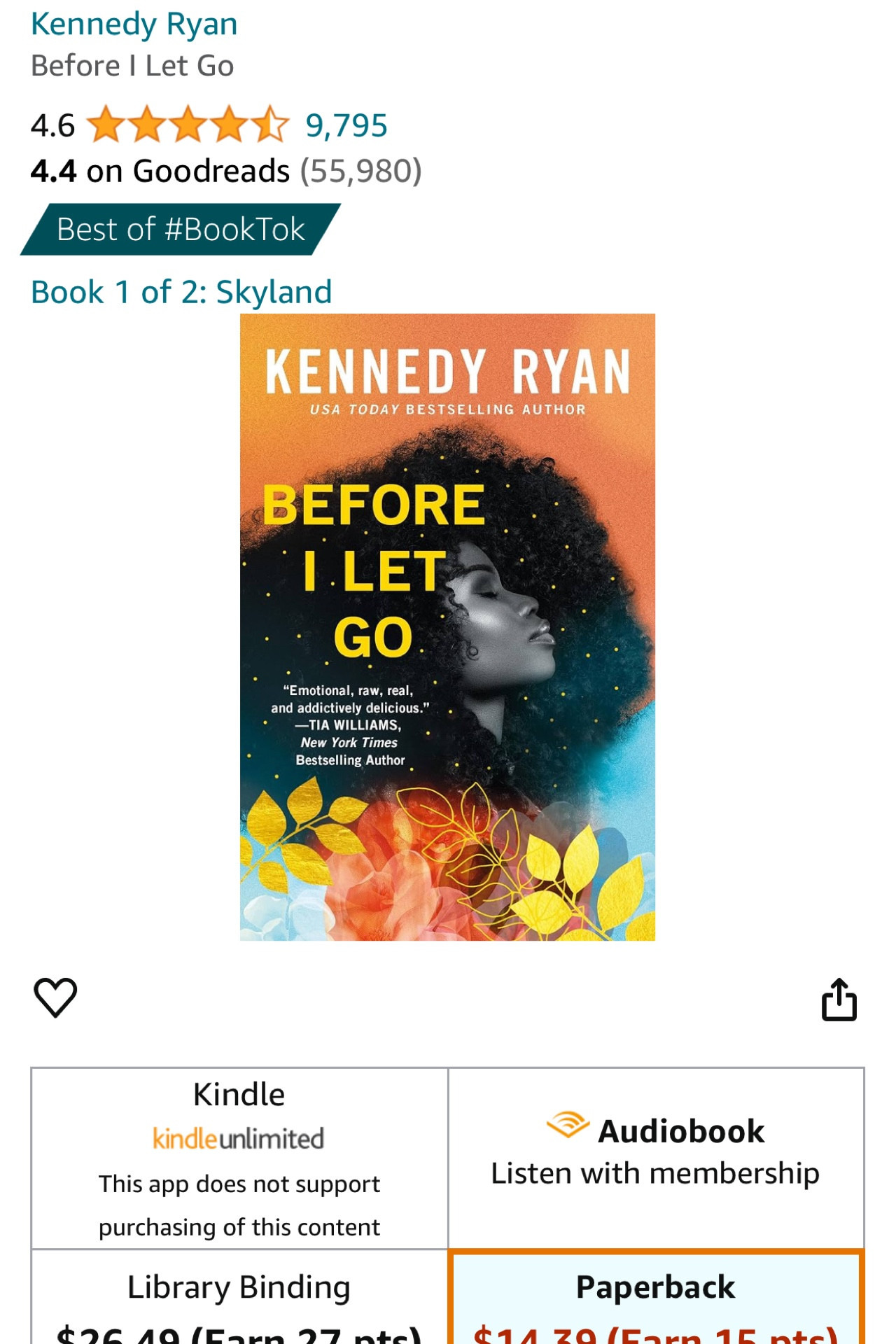 Before I let go by Kennedy Ryan 

#LTKsalealert #LTKhome #LTKU