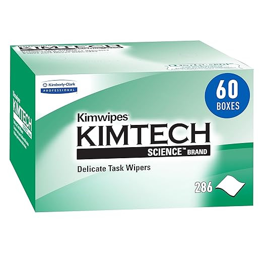 Kimberly-Clark Professional Kimtech™ Science Kimwipes Delicate Task Wipers (34155), White, 60 P... | Amazon (CA)