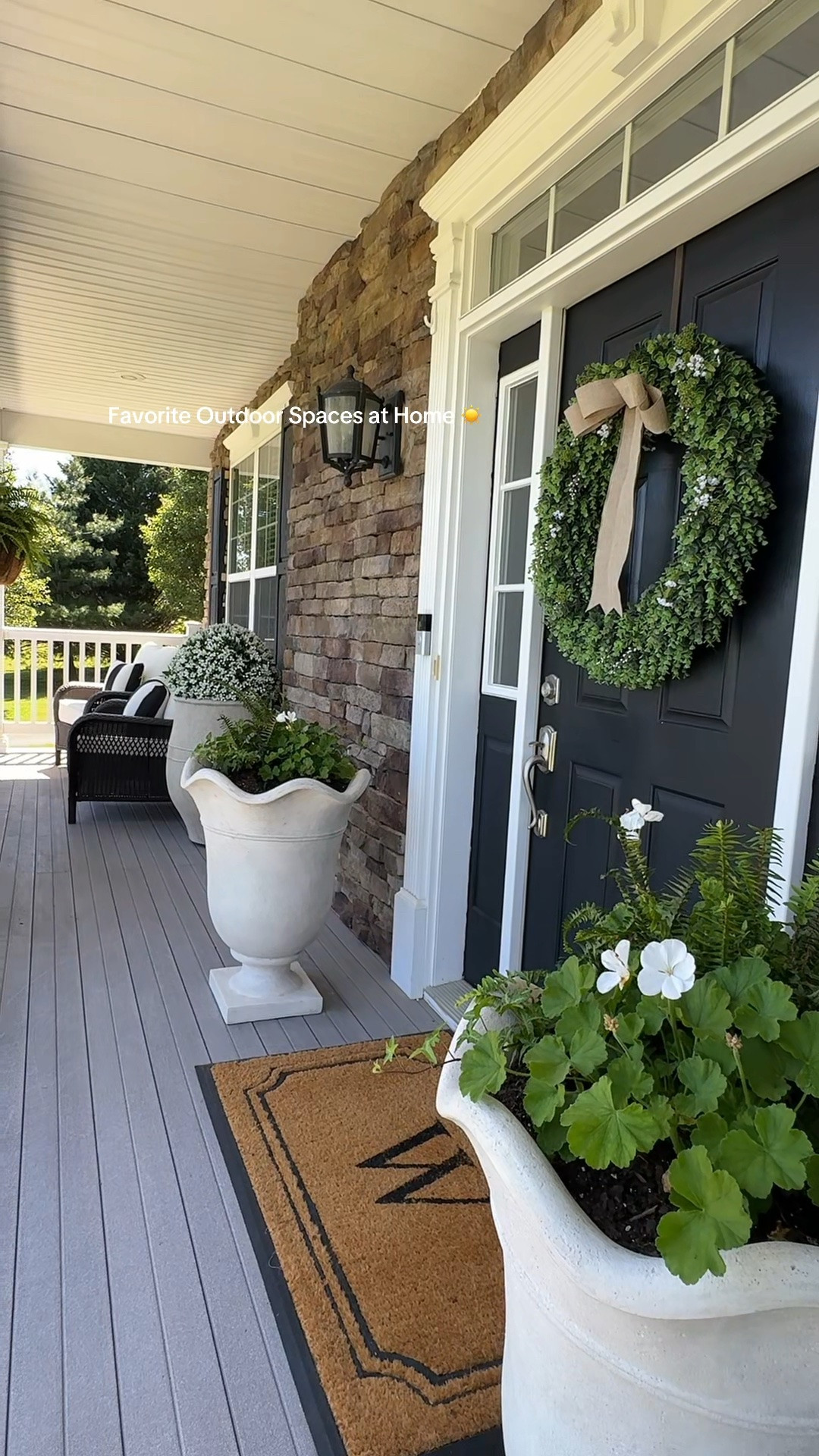 My Favorite Outdoor Spots at Home ☀️

As soon as the weather warms up, these are the outdoor spaces you'll find me enjoying most. From front porch coffee to patio evenings, creating inviting places to relax has become one of my favorite parts of home. ☀️🌿

#LTKhome #LTKseasonal #LTKoutdoor #LTKfinds #PorchDecor #PatioDecor #OutdoorLiving #NeutralHome #SummerAtHome #OutdoorSpaces