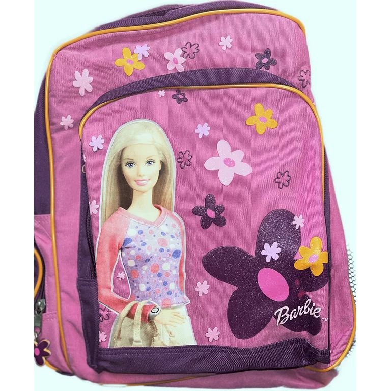 Barbie - Flowers - 15" Backpack w/ Water Bottle Vintage Y2K | Walmart (US)