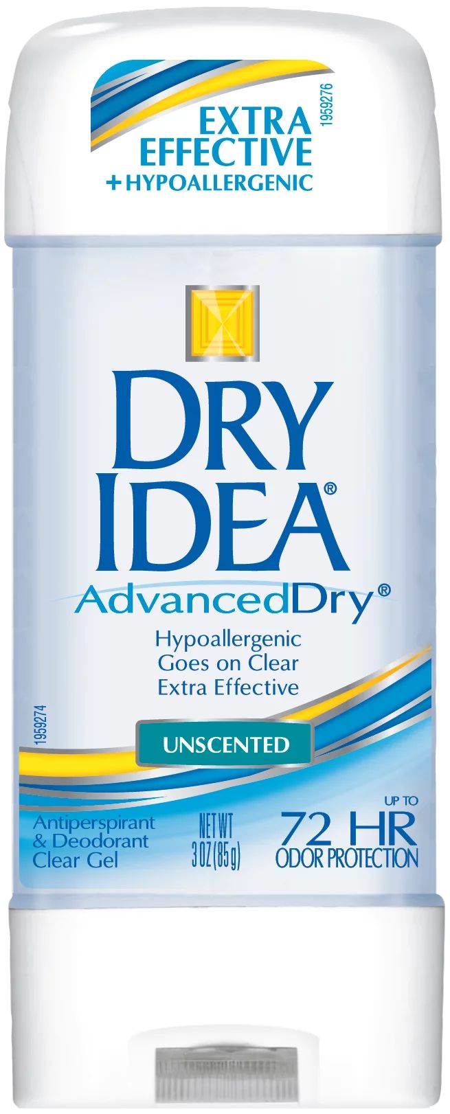 Dry Idea Antiperspirant Deodorant Gel, Unscented, 3 Ounce | Walmart (US)