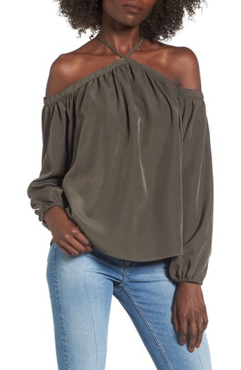 Women's Bp. Off The Shoulder Halter Top | Nordstrom