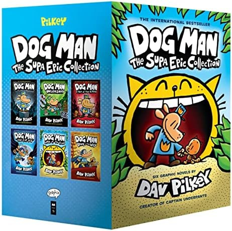 Dog Man: The Supa Epic Collection: From the Creator of Captain Underpants (Dog Man #1-6 Box Set) | Amazon (US)