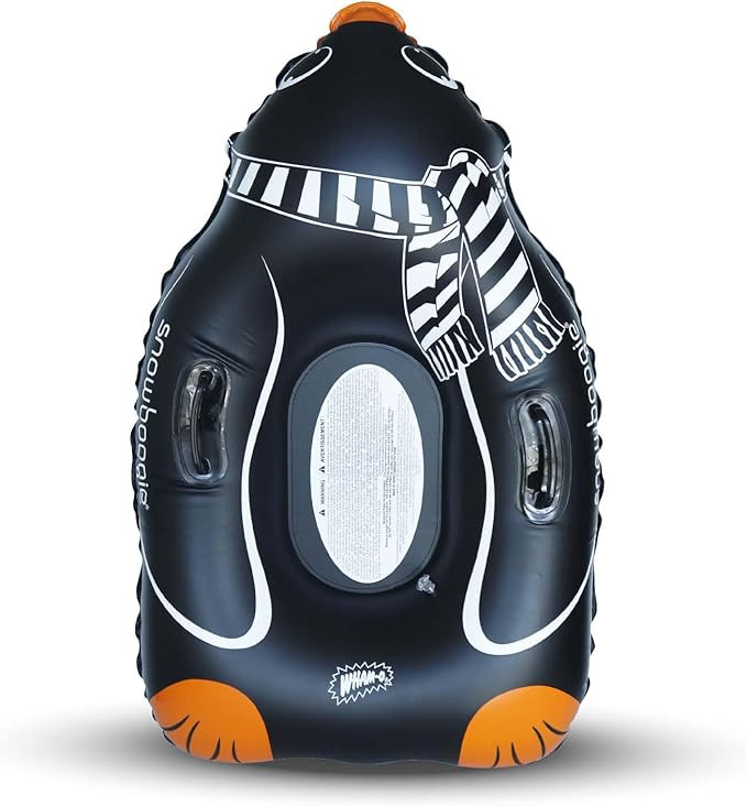 Snowboogie 44" Inflatable Animal Tube Sled | Single Rider Snow Sleds | Inflatable Sled with Soft ... | Amazon (US)