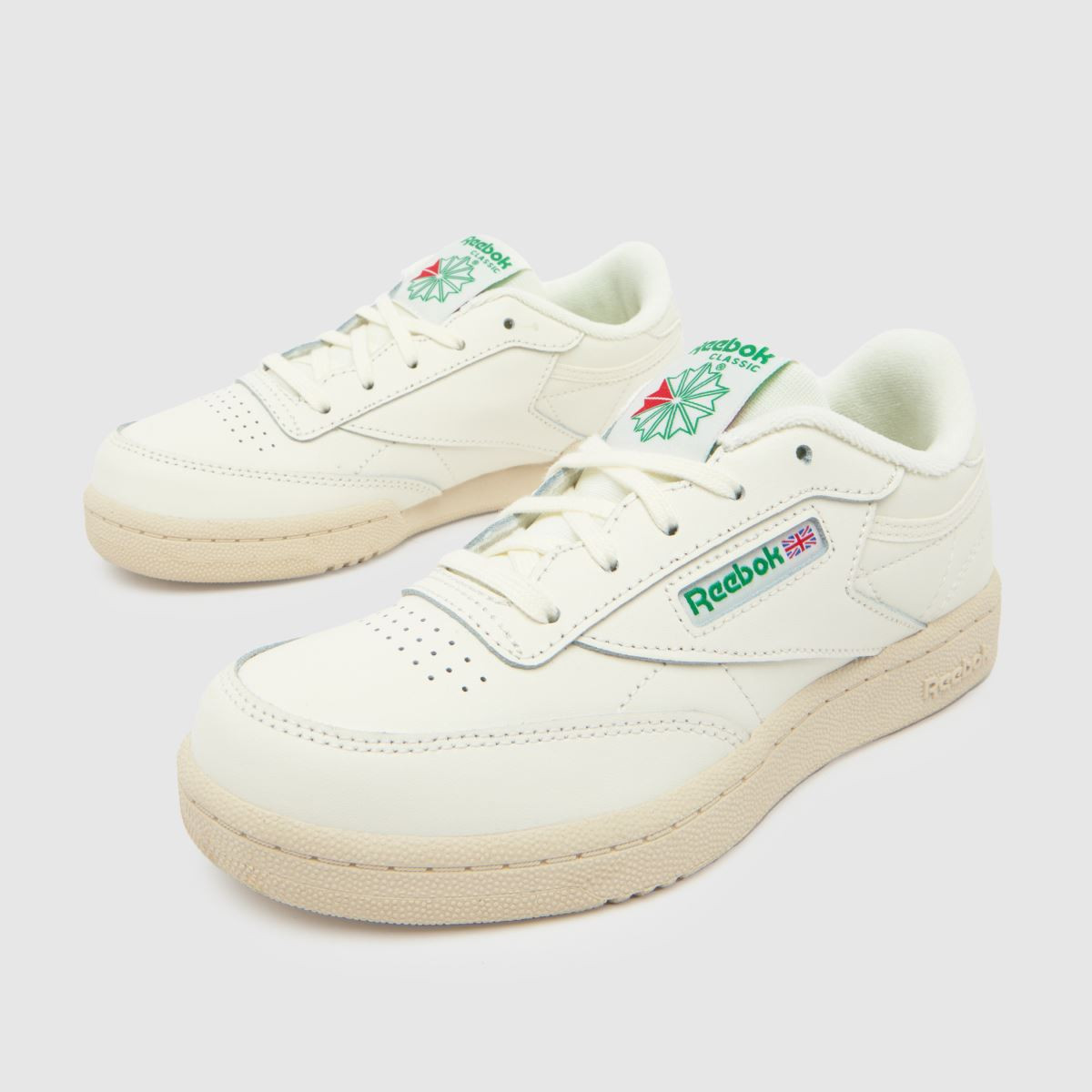 Kids Junior Off-White Reebok Club C Trainers | schuh | Schuh