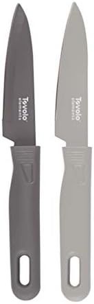 Tovolo Set of 2 - 8" Paring Knives with BONUS Protective Blade Covers! Great for Cutting Dicing &... | Amazon (US)