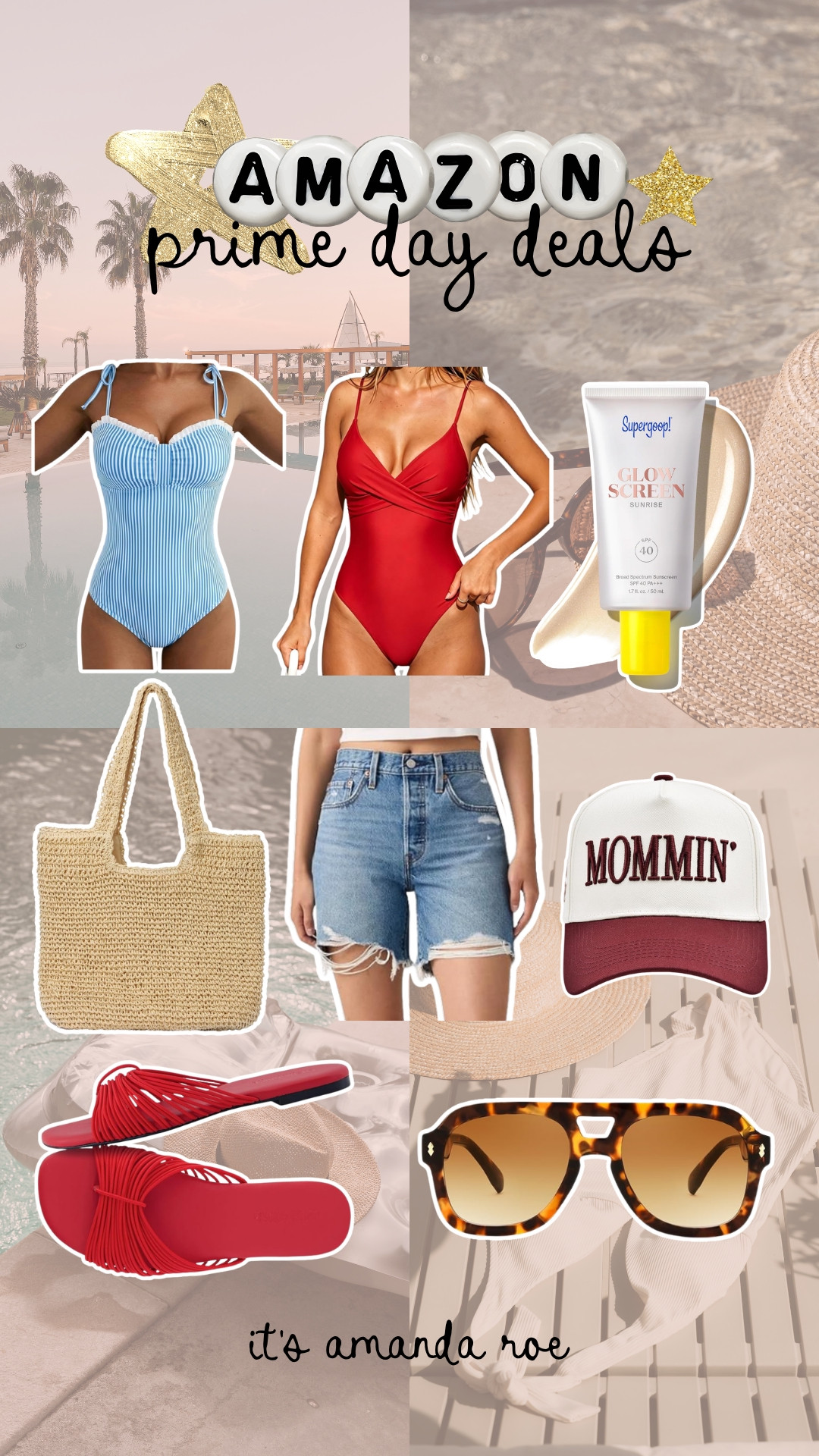 Need to stock up on all my summer must haves during prime day! I am OBSESSED with super goop and right now it's a great deal!

swimwear, sunglasses, beach bag 

 #LTKSaleAlert #LTKMidsize #LTKSwim