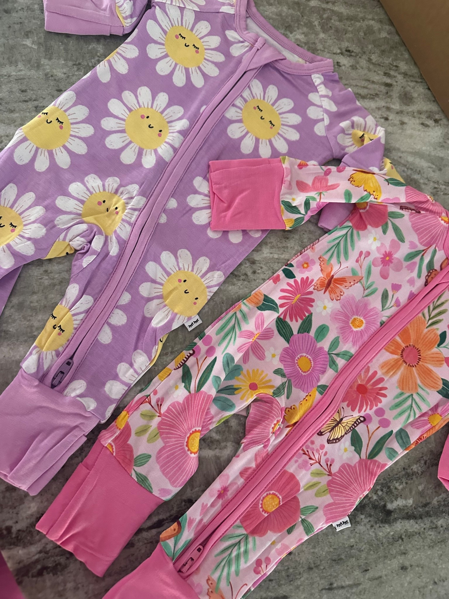 The cutest and softest baby pjs! I find they run big 