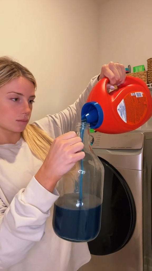 Laundry organization! 🤍 

 #LTKWatchNow #LTKHome