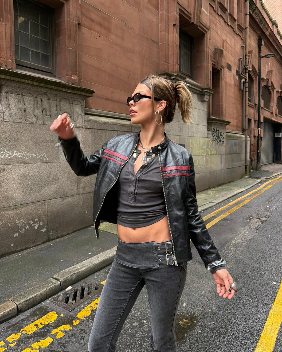 Ragged Priest low rise flared jeans ⭐️

Street wear, street style, y2k, vintage, retro, biker jacket, moto jacket, leather jacket, autumn outfit, winter outfit

#LTKautumn #LTKuk #LTKwinter