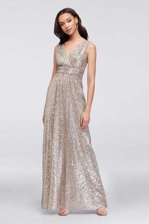 jane ann blush pink sequin maxi dress