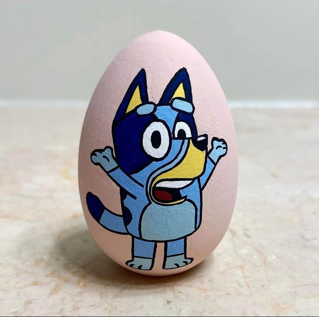 Custom Painted Wooden Easter Eggs - Etsy | Etsy (US)