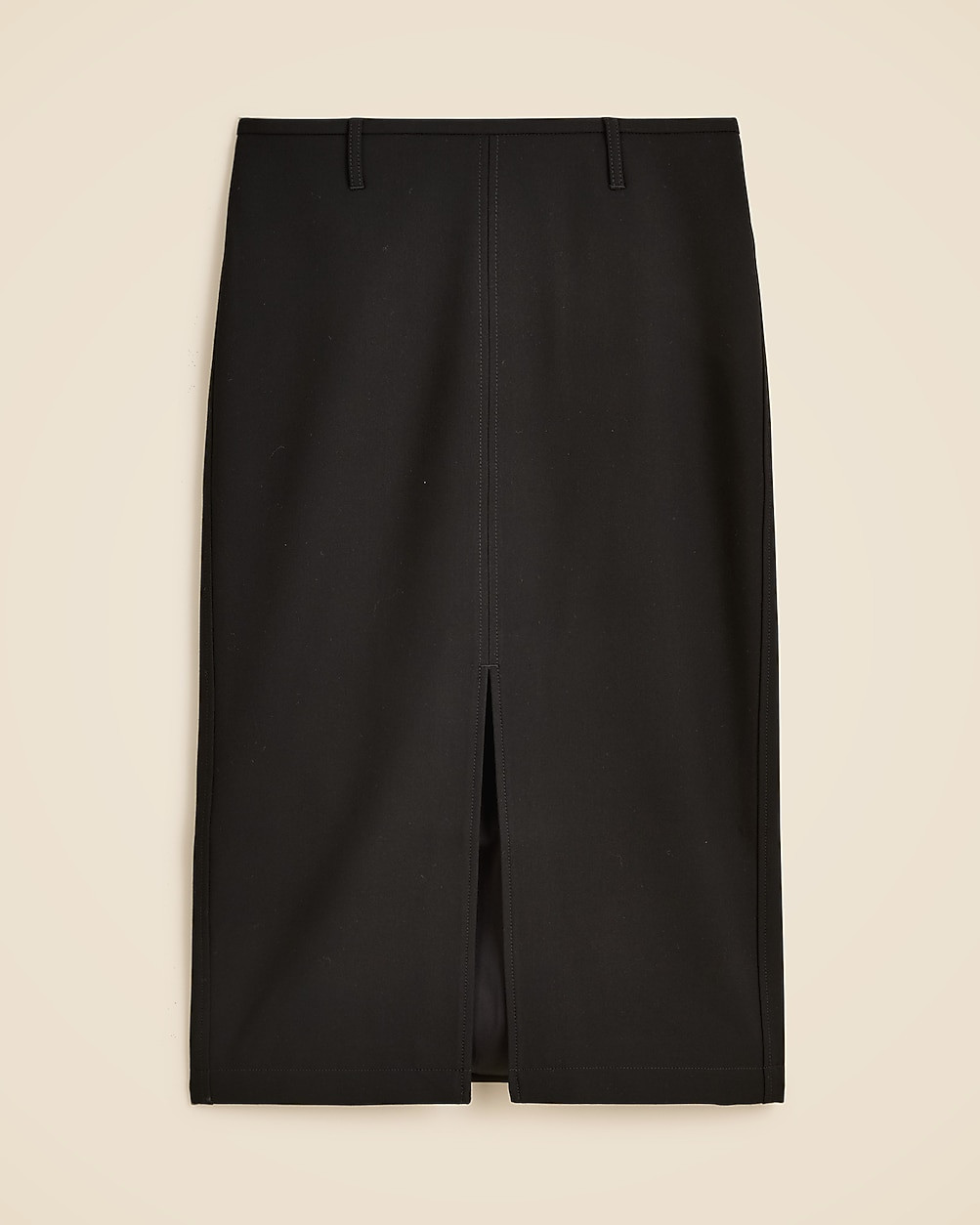 Pencil midi skirt in four-season stretch | J. Crew US