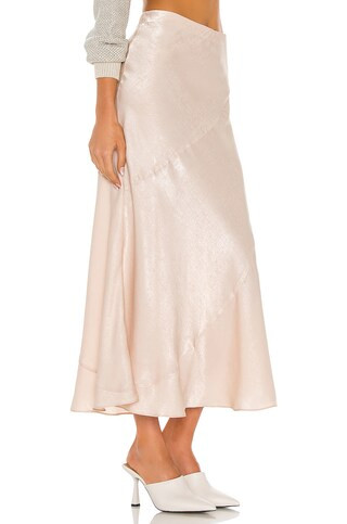 BB Dakota by Steve Madden Sway Of Life Skirt in Champagne from Revolve.com | Revolve Clothing (Global)