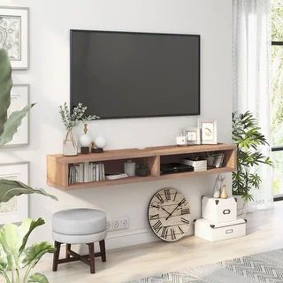 Carson Carrington Rydstorp Floating Wall-mounted Media Console | Bed Bath & Beyond