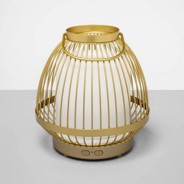200ml Cage Cordless Oil Diffuser Gold - Opalhouse™ | Target