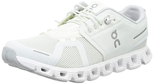 On Women's Cloud 5 Sneakers, Ice/White, 11 Medium US | Amazon (US)