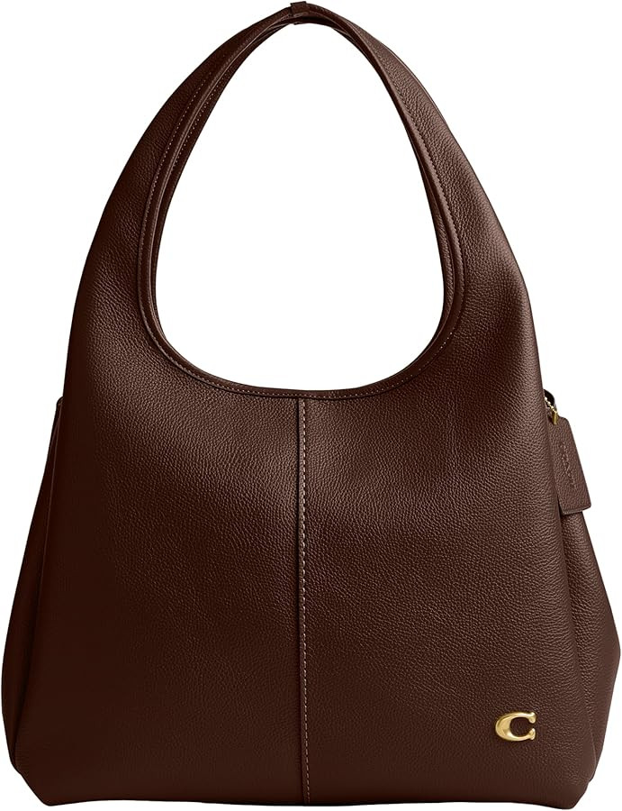 COACH womens Polished Pebble Leather Lana Shoulder Bag | Amazon (US)