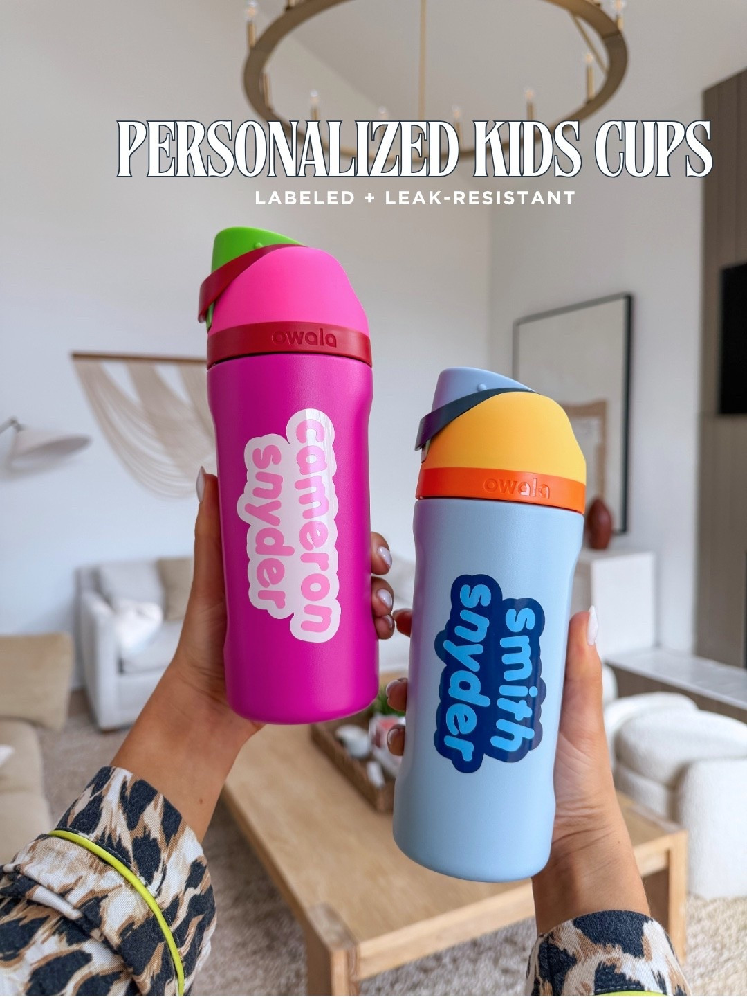 Love a personalized moment, especially for the kids! Perfect for daycare or school! We also love these Owala cups — leak resistant!  

#LTKKids #LTKmomlife