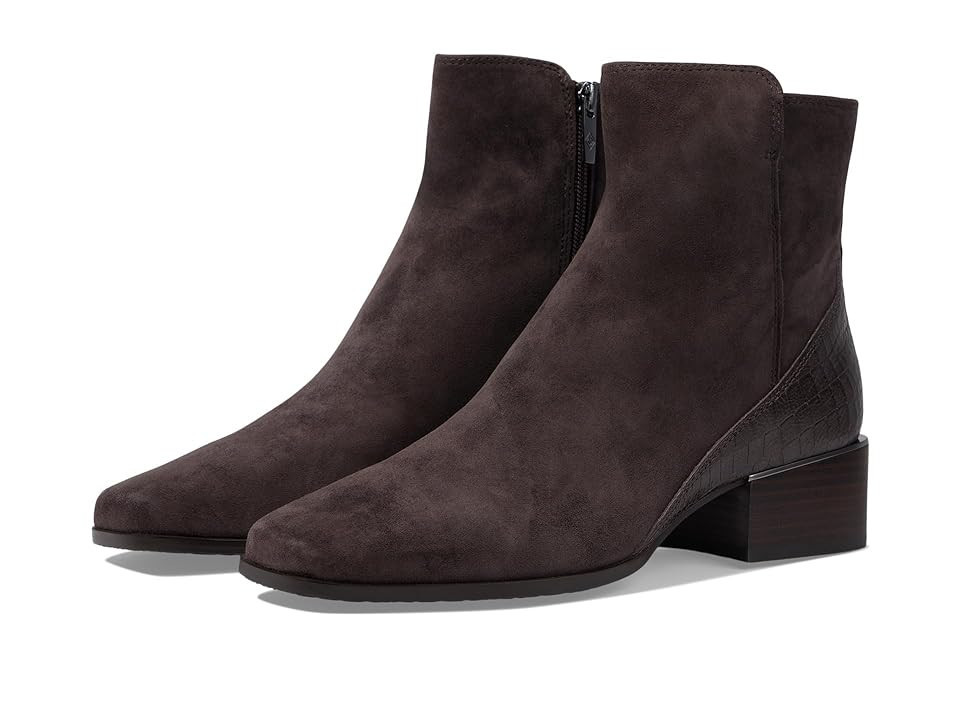 Donald Pliner Azia Women's Boots Dark Brown : 7.5 M, Suede | Zappos