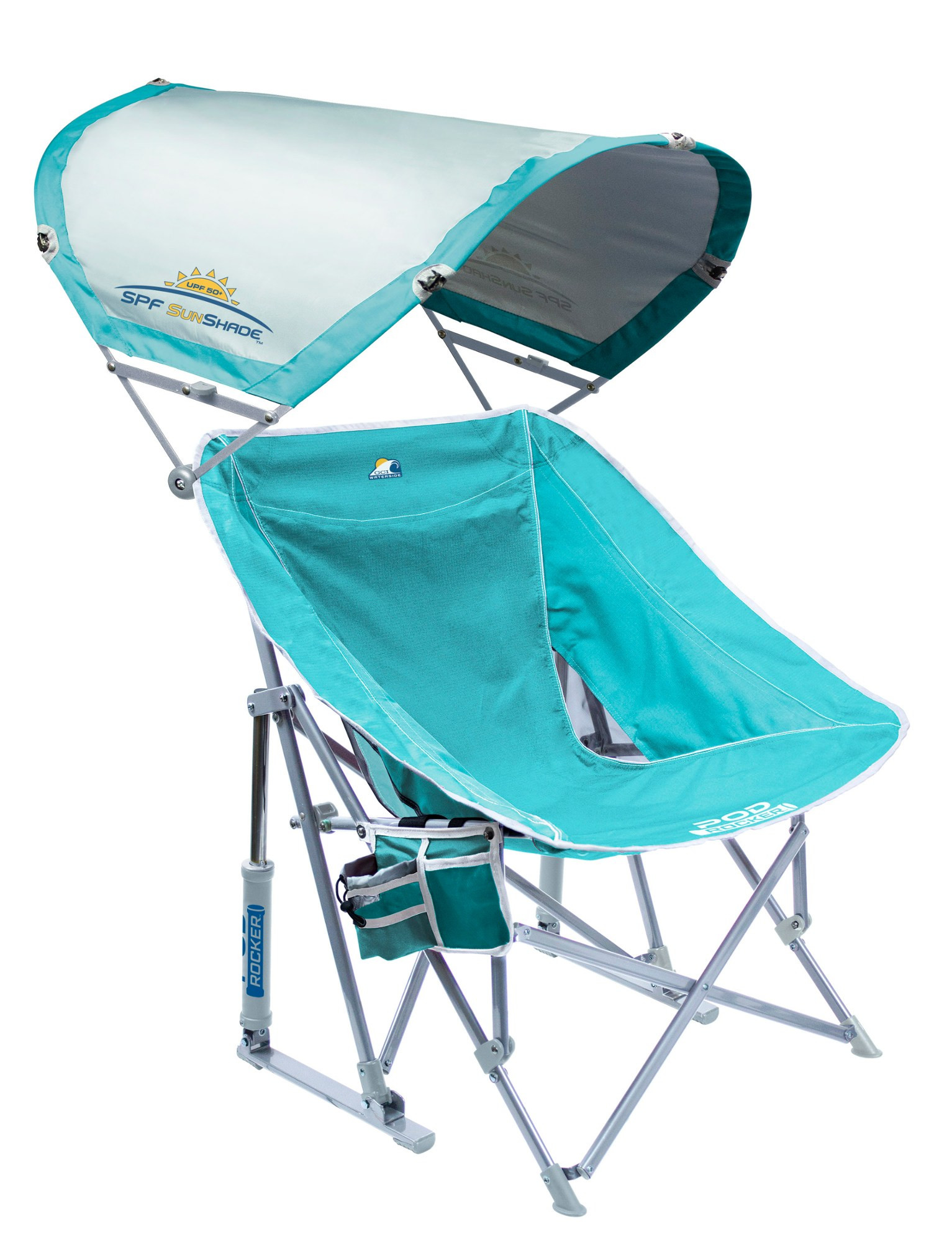 GCI Outdoor Pod Rocker Chair with SunShade Green | REI