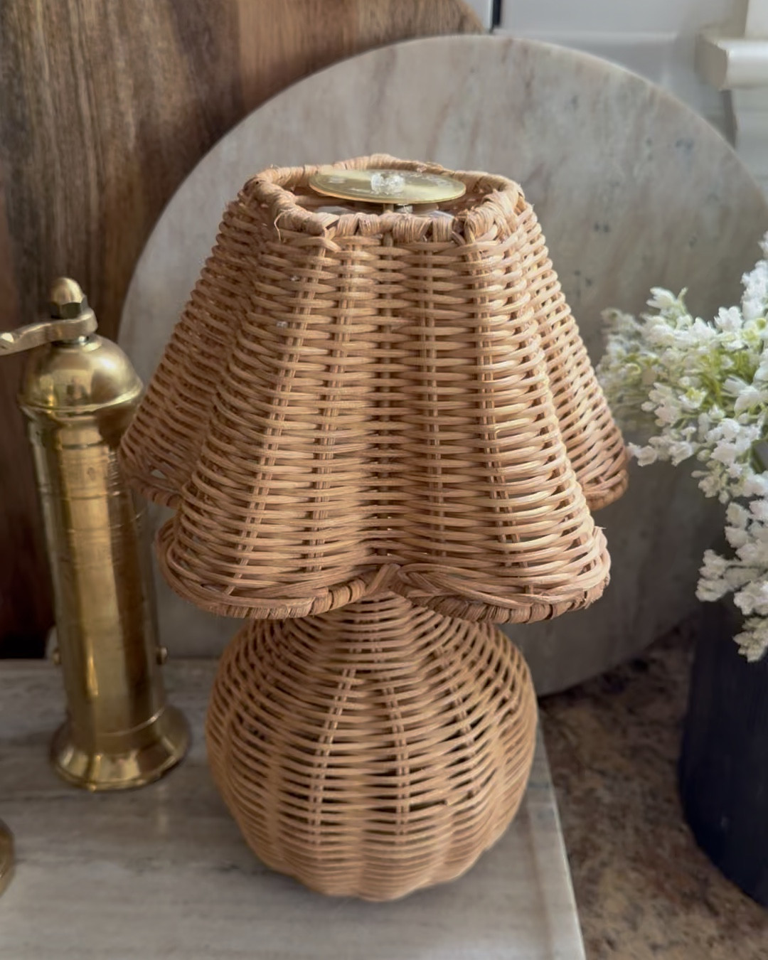 The cutest mini lamp for under $20! 

#LTKHome #LTKSeasonal #LTKSaleAlert